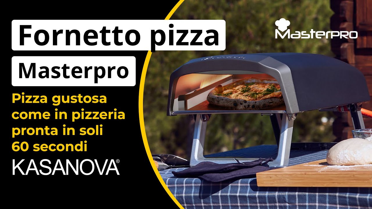 Fornetto per pizza a gas - Masterpro - Kasanova