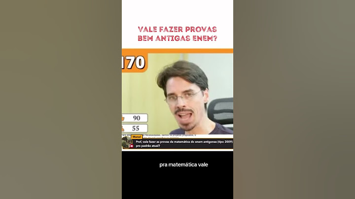 Vale fazer as provas antigas para treinar para o ENEM? #vestibular  #estudante
