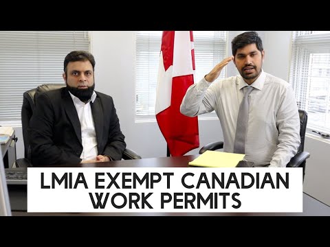 LMIA Exempt Canadian Work Permits