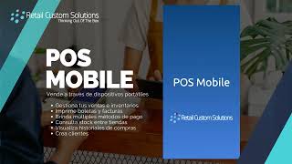 POS MOBILE, solución de venta práctica y flexible. FACTURA a través de dispositivos portátiles.