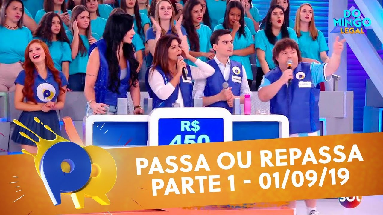 Passa ou Repassa - Parte 1 | Domingo Legal (01|09|19) Passa ou Repassa - Parte 1 | Domingo Legal (01|09|19)
