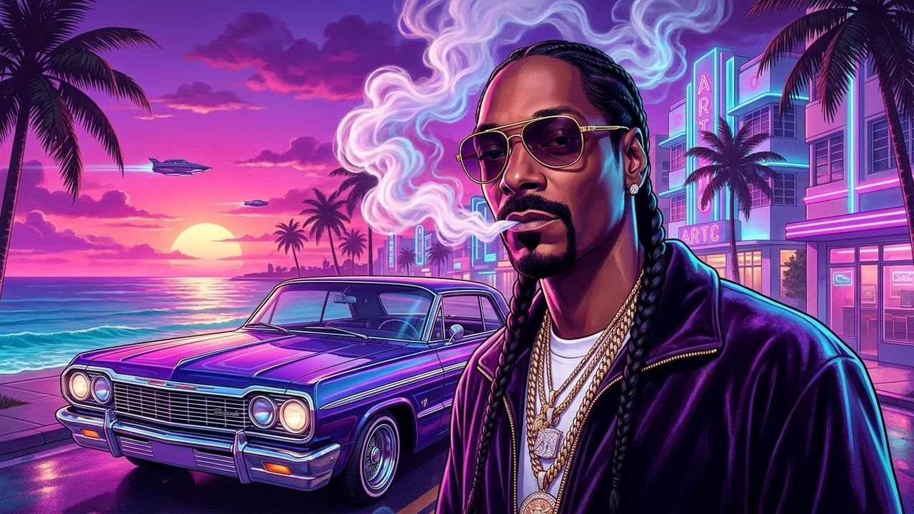 🌴 West Coast Dreamscape | Old School Rap Meets Smooth G-Funk