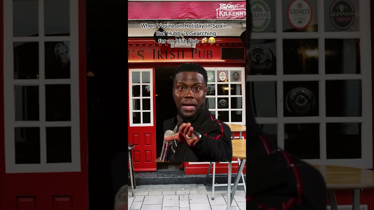 Spain’s beautiful, but he just wants a Guinness. 🇪🇸➡️🇮🇪 