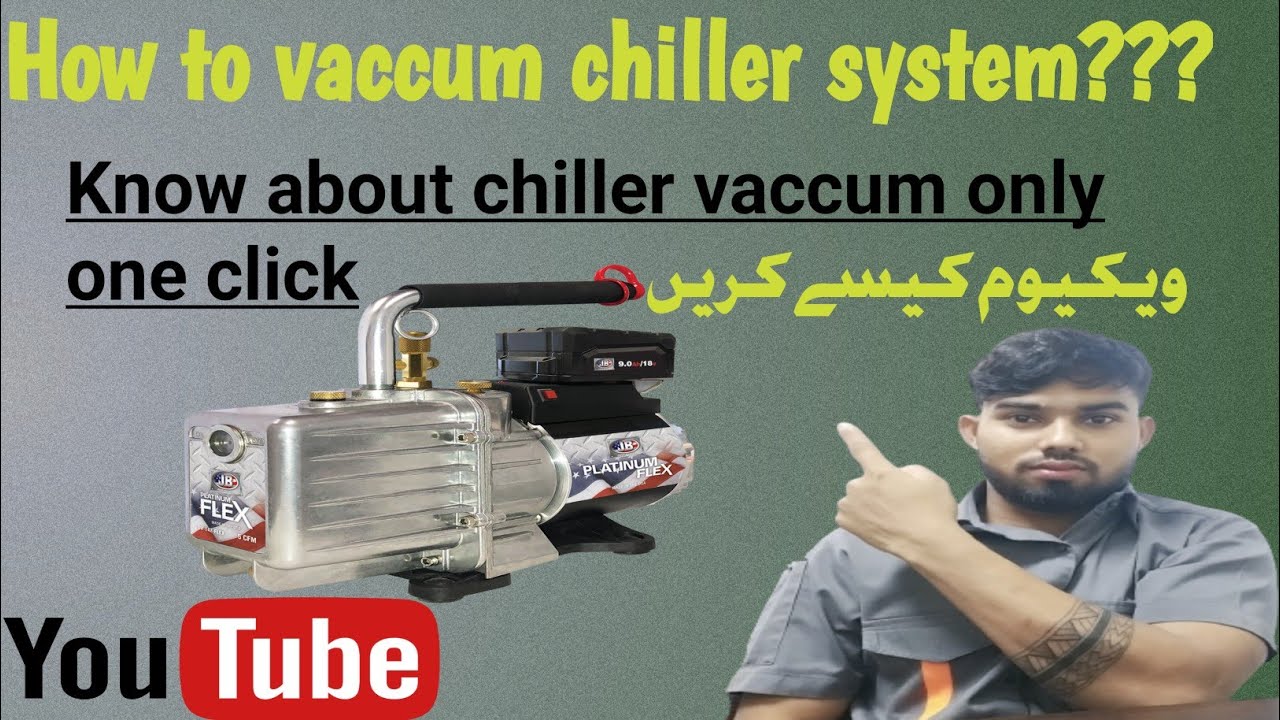 how to vaccum chiller plant || chiller plant vaccum kaise hota ha || vaccum kaise karte hn