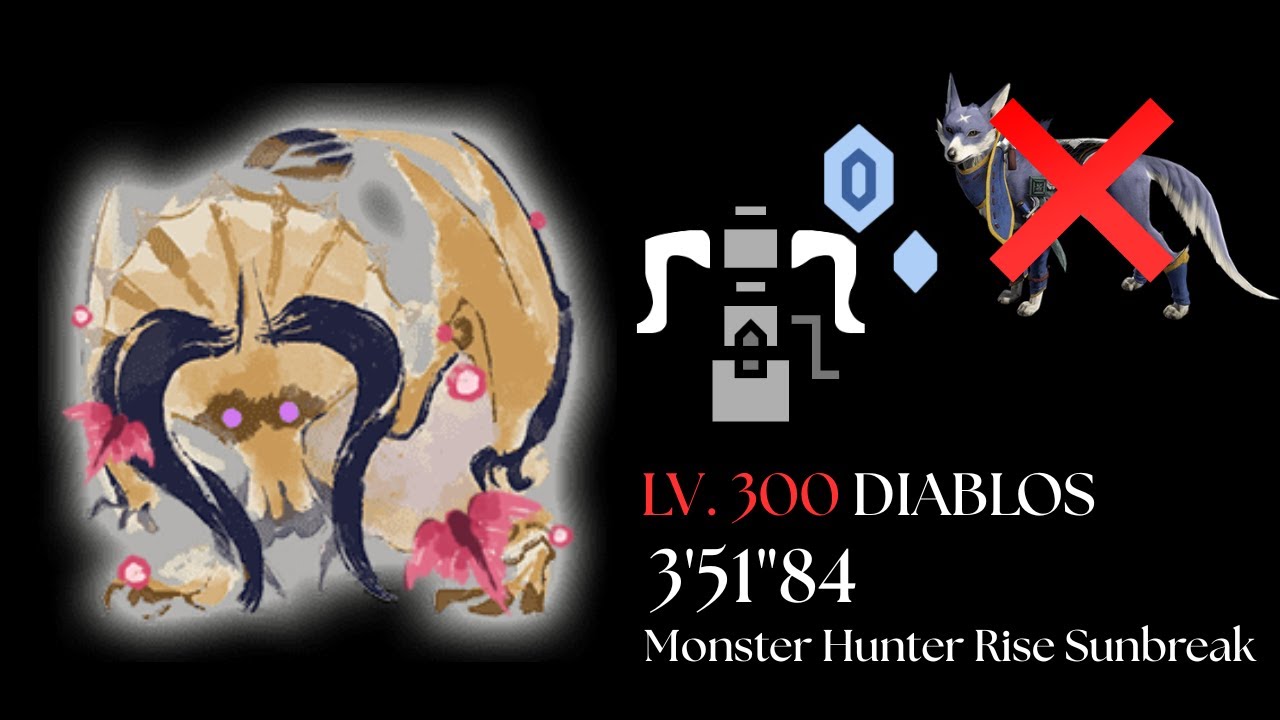 MHRSB: LV 300 Anomaly Diablos ICE HBG 3'51