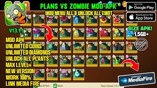 BARU‼️Plants Vs Zombies™ 2 Mod Apk V13.1.1 Terbaru 2026 - Unlock All Plants & Max Level 