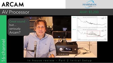 Part 2 - Arcam AV41 AV Processor - Inhouse Review - Initial Setup