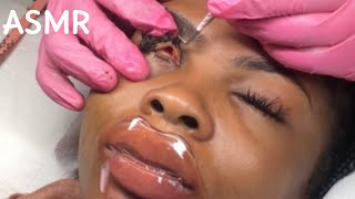 ASMR✨Dirty Lash Extensions Cleaning, Eye Cleaning, Face Cleaning, Soft Whispers screenshot 1