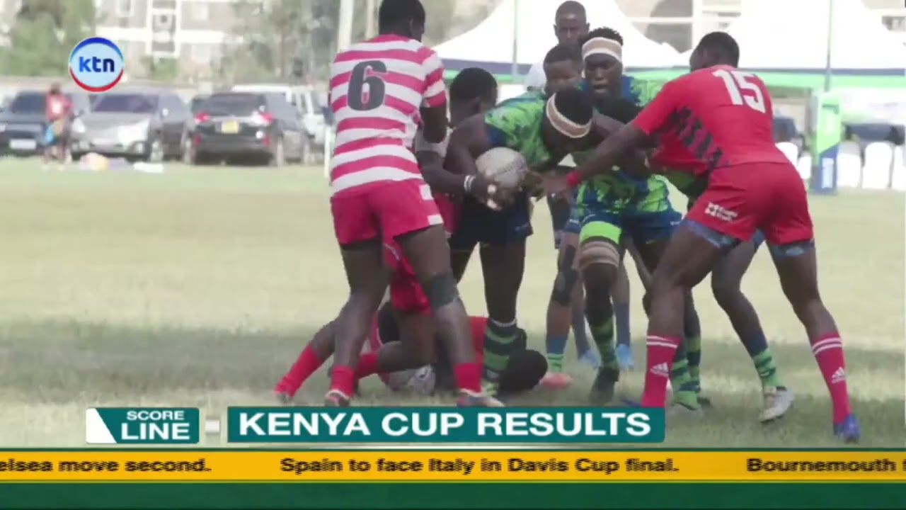 Kenya Cup rugby results played at KCB sports centre Ruaraka
