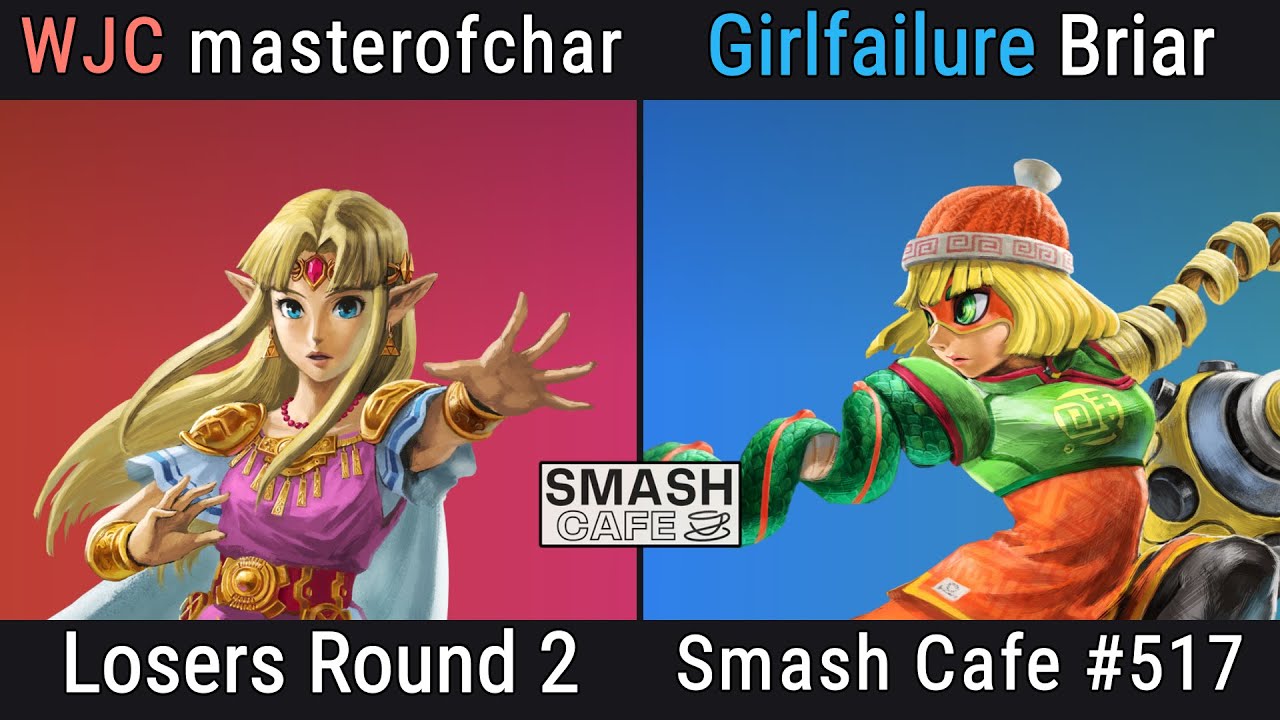 Smash Cafe 517 Losers Quarter-Finals - masterofchar vs Briar