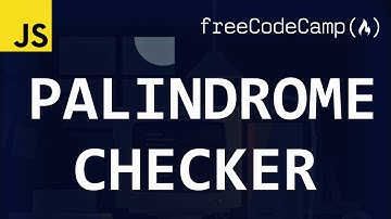 freeCodeCamp solutions - Palindrome Checker