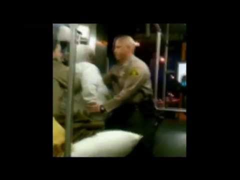 Videotaped on January 9, 2012, on a Metro bus in the Bellflower section of Los Angeles, California, by passenger, Jermaine Green, used his cell phone to capture video of a confrontation between a special needs woman and two Sheriff's Deputies.