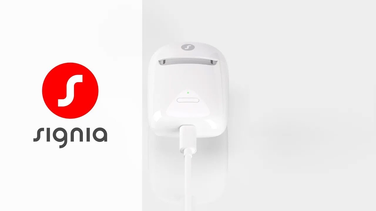 Styletto IX Charger mit USB-Kabel laden | Signia Hörgräte