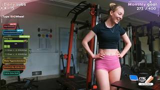 forcing myself to workout | STPeach VOD - February 17, 2026