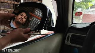 DIY Replacing Left Side Mirror Lens 2003 Toyota Revo VX200