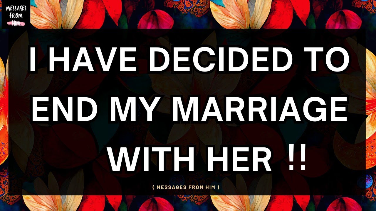 😭💌 I Have Decided To End My Marriage With Her 😢💞😱💗🤢🙏| DM To DF Today 20