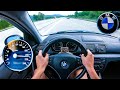BMW 116i POV - TOP SPEED + ACCELERATION ON GERMAN AUTOBAHN