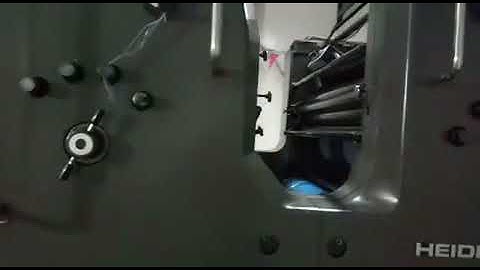 UV and Aqueous coating on Heidelberg offset machine