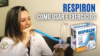 RESPIRON - COMO USAR E EXERCÍCIOS