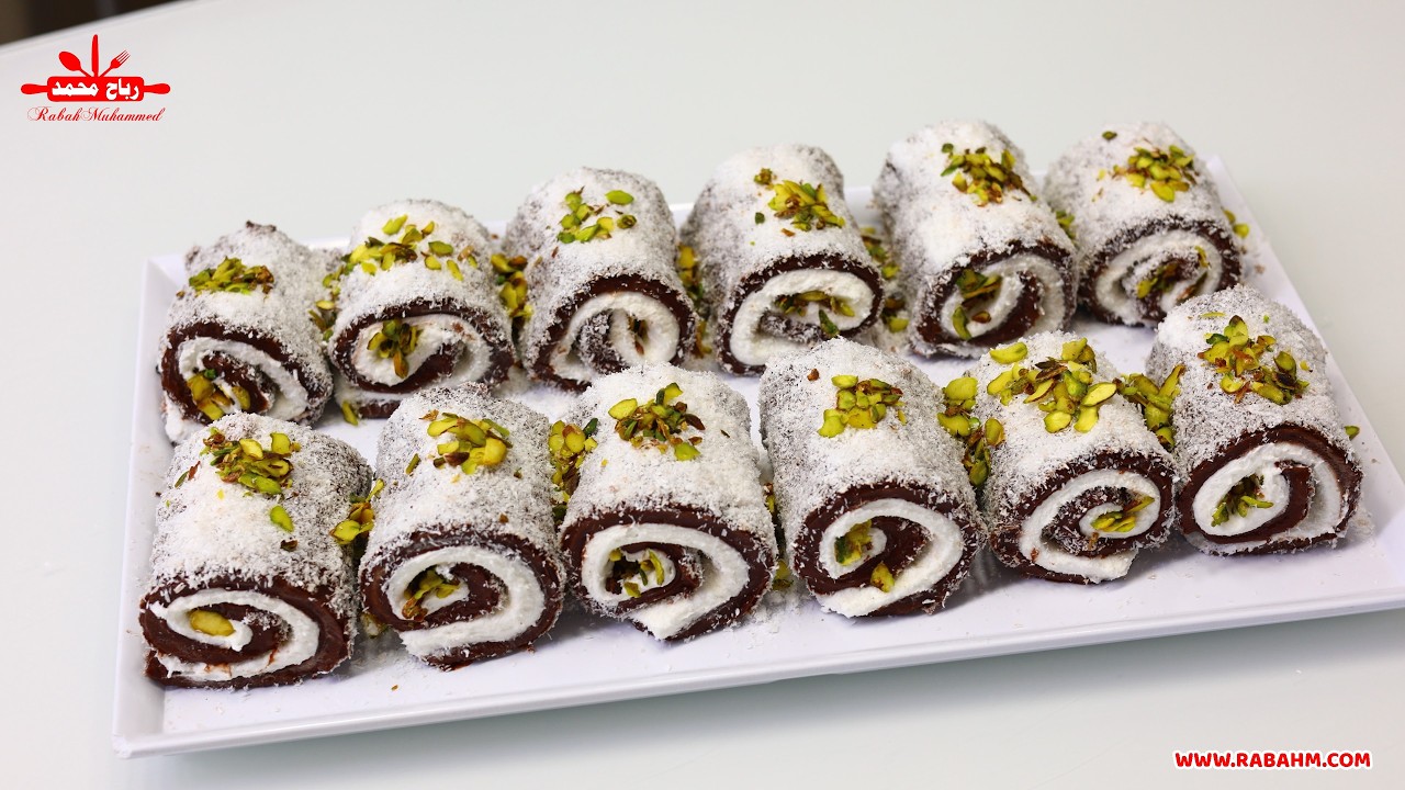 Холодные конфеты со вкусом шоколада لقمة الباشا من أشهى الحلويات الباردة بنكهة الشوكولاتة
