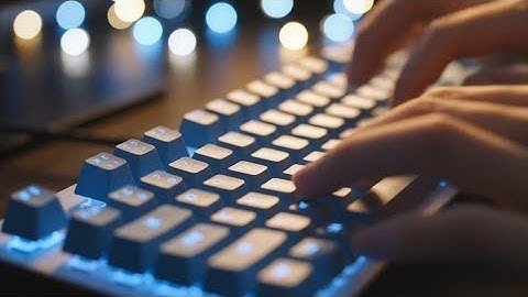 Ultimate Relaxing Keyboard Typing ASMR | Calm Soft Clicking Sounds for Deep Focus & Sleep