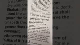 Exodus Shemoth 31:15-18 bynv