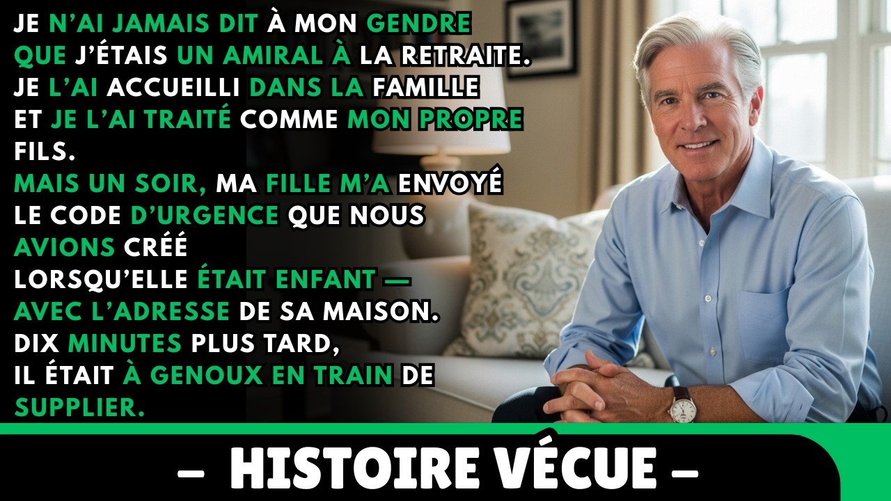 Ce jour-là, tout semblait normal. Le café fumait, les rosiers attendaient leur taille, et puis mon téléphone a vibré. Un message de ma fille. Juste un chiffre : sept. Un code que nous avions...