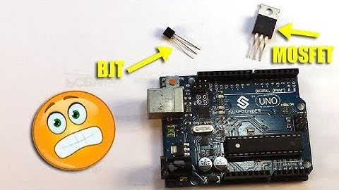 MOSFET or BJT?  Which is better to use with Arduino