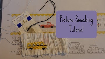 How to Picture Smock | Picture Smocking Tutorial | Basic Picture Smocking