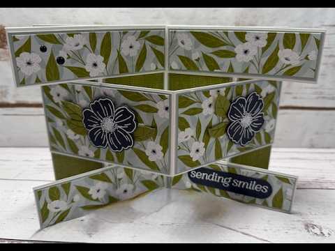 * Easy Fancy Fold Card Tutorial Using Lovely Arrangements | Stampin’ Up ...