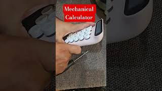 Mechanical calculator