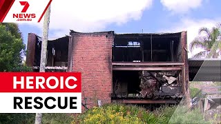 Neighbours Rescue Grandmother From Frenchs Forest House Fire 7News