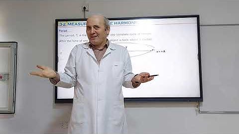 MEASURING SIMPLE HARMONIC MOTION  | CHAPTER 3, SECTION 2 | REVISION (2023)