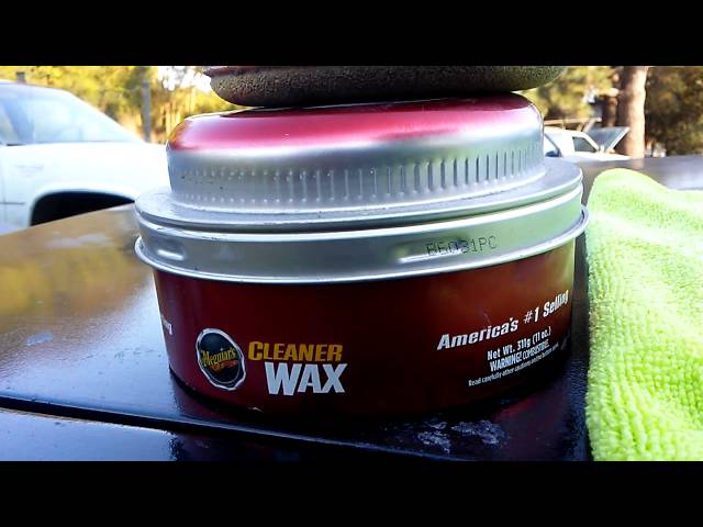 Meguiar's cleaner paste wax will it remove these small scratches 😆 lol 