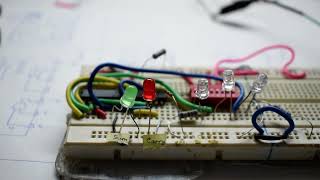 1 Bit Full Adder on a Breadboard