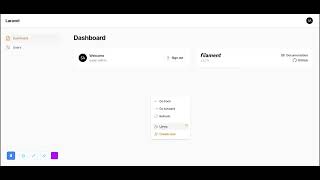 filament context menu
