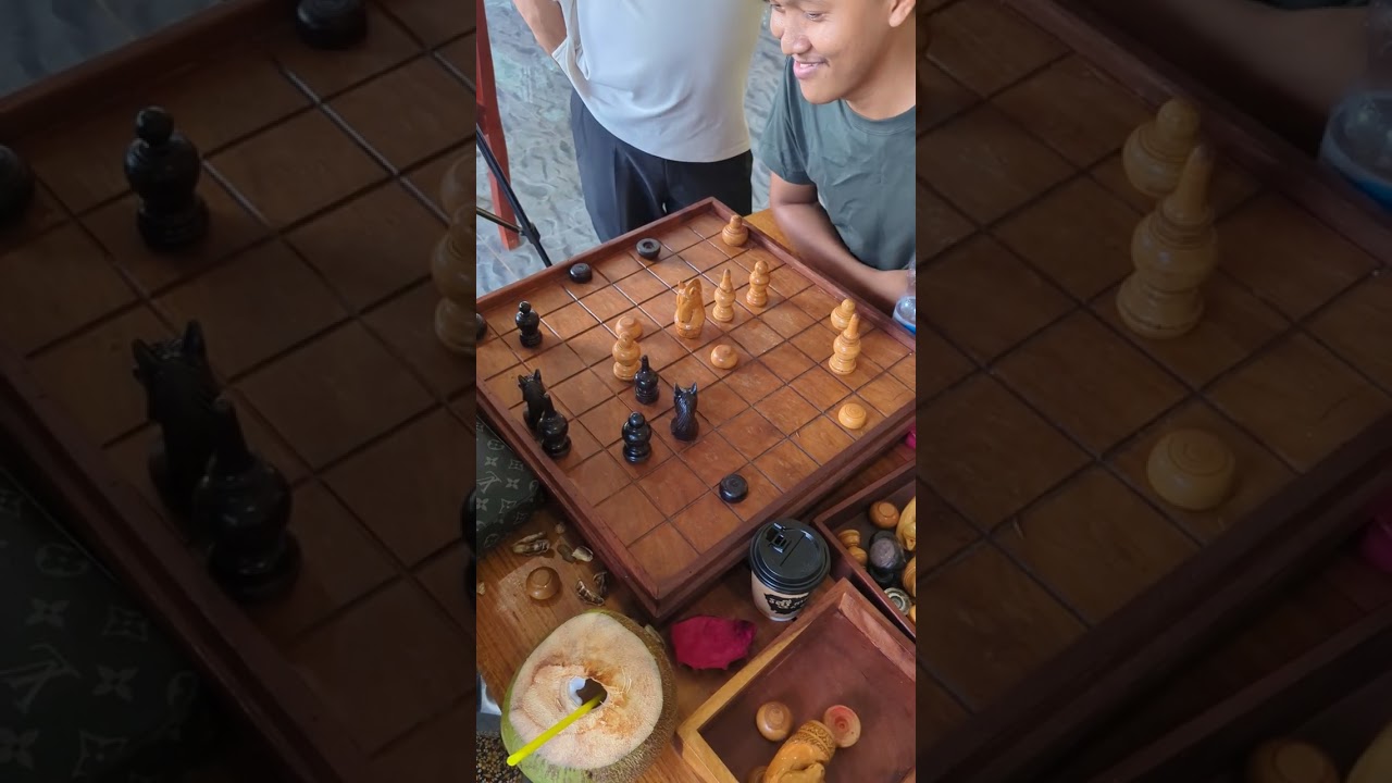 ឡុងគីម ទាដែកកំពង់ចាម Ouk Khmer , Khmer Chess , Thai Chess , Makruk Thai