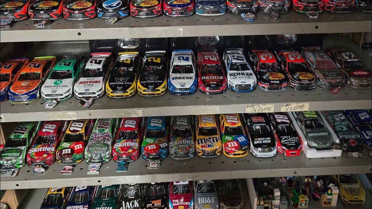Racecraze FULL NASCAR 1/24 Diecast Collection Video.