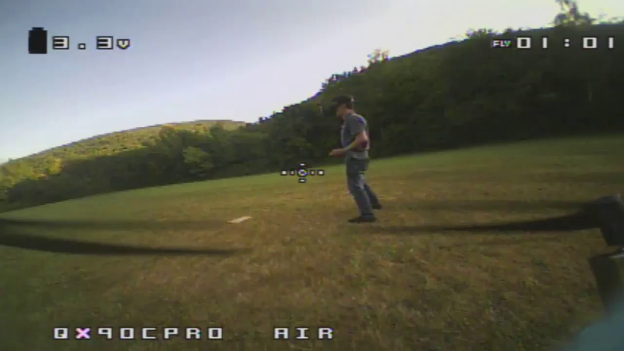 QX90C Pro Testflug im Park