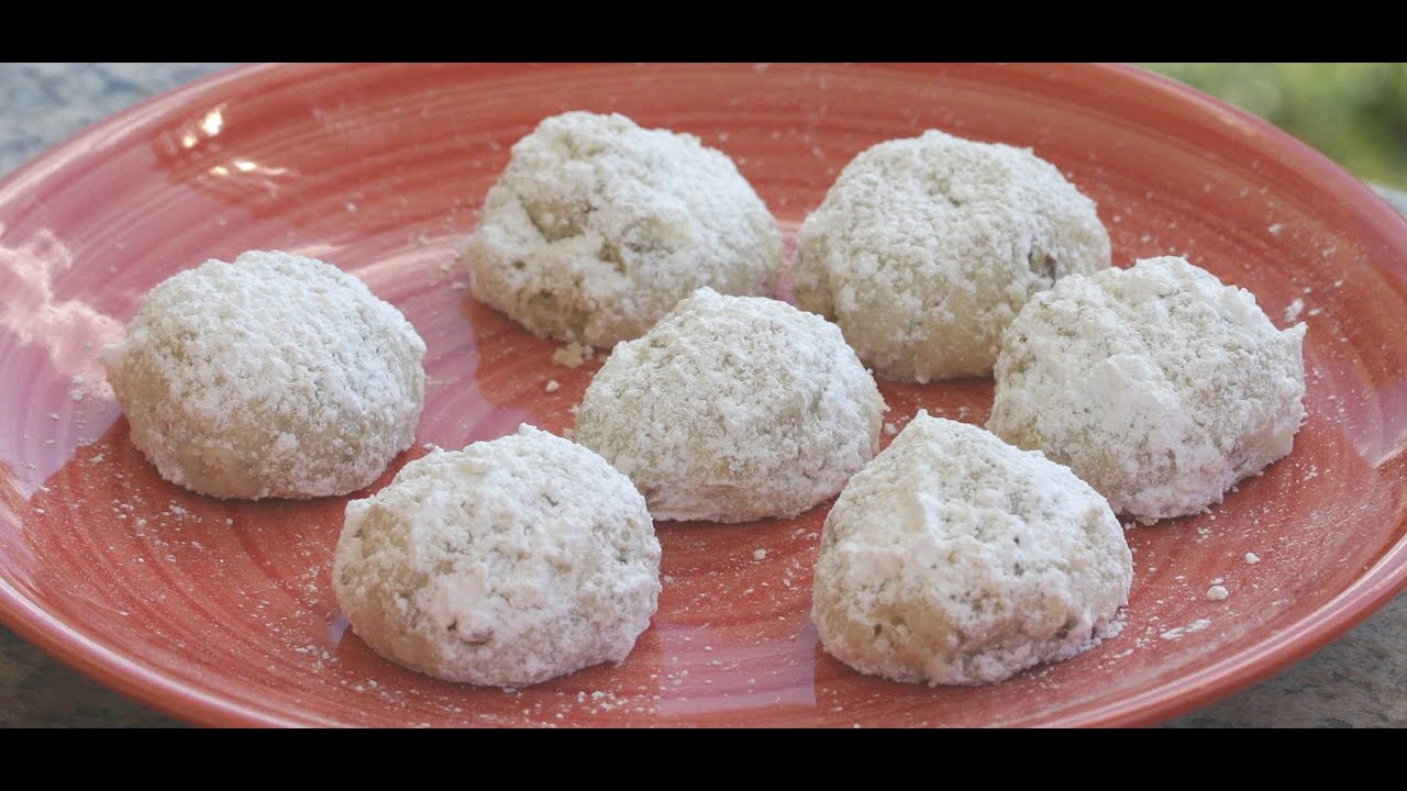 How To Make Mexican Wedding Cookies, Snowball Cookies, With Pecans   Rockin Robin Cooks (Bloopers!)