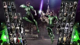 INJUSTICE GODS AMONG US ULTIMATE EDITION - YELLOW LANTERN IS CALLED GREEN LANTERN + CYBORG SUPERMAN