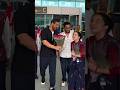 John Abraham Respect Both Fans At Airport