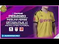 PES 2020 | PESUniverse Option File V1 Installation Tutorial [PS4 only]