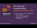 SPFx Optimized Package Bundling - Chunk Names - Part 1 - Custom Bundle Names