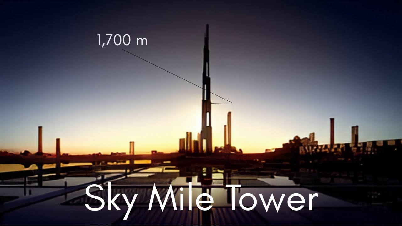 Sky Mile Tower Tokyo 1.7KM Vertical City Above the Clouds - YouTube