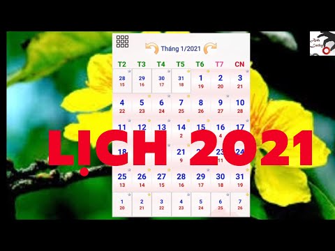Lich Van Nien 2021 - Mới Nhất