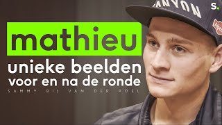 Zo beleefden Mathieu van der Poel en zijn vriendin Roxanne de Ronde van Vlaanderen