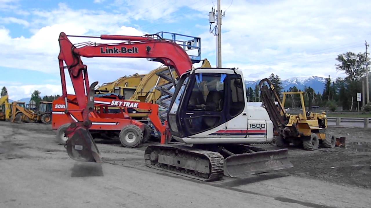 Linkbelt Excavator Reddig Equipment Construction Equipment 001.MOV