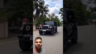 Thar 4x4 Black 🖤#tharcollection #thar #thar4x4 #tharlover #automobile #mahaindrathar #trending