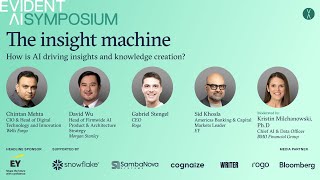 The insight machine panel | New York Evident AI Symposium | 21 November 2024